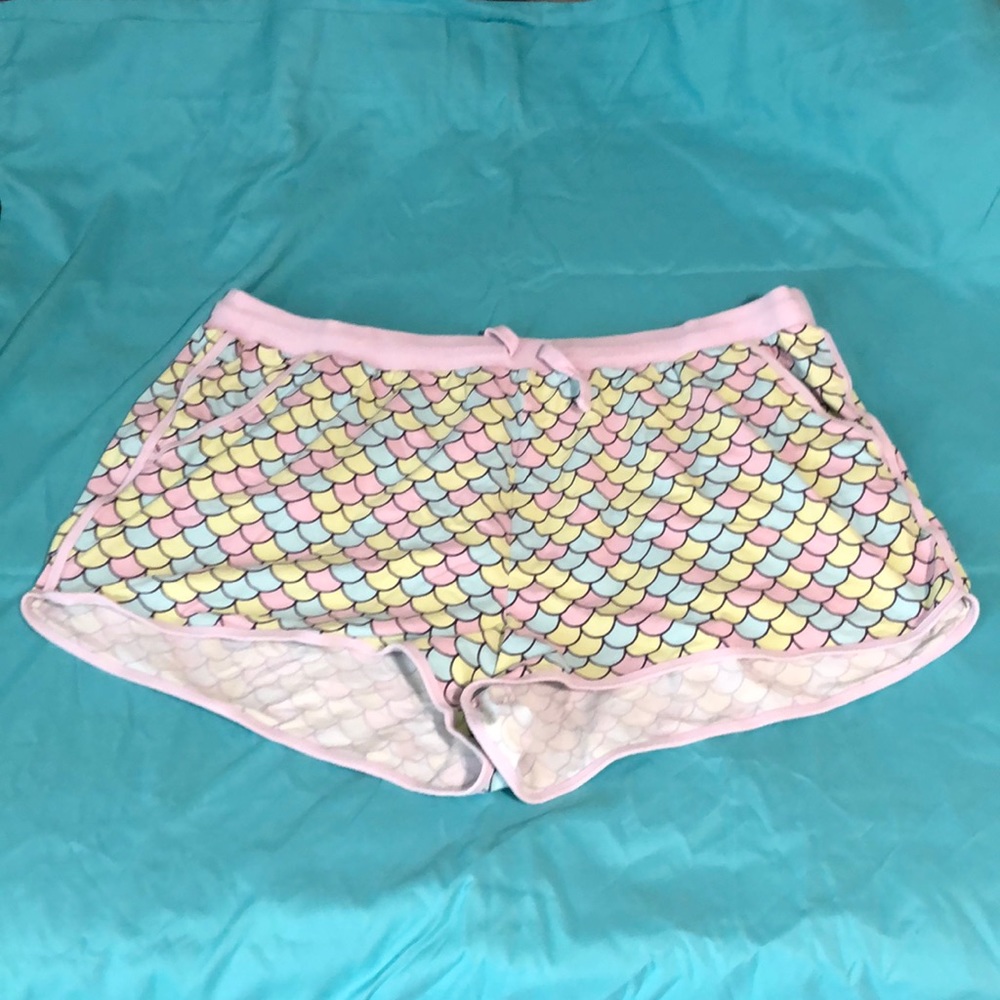 Torrid pink mermaid sleep shorts